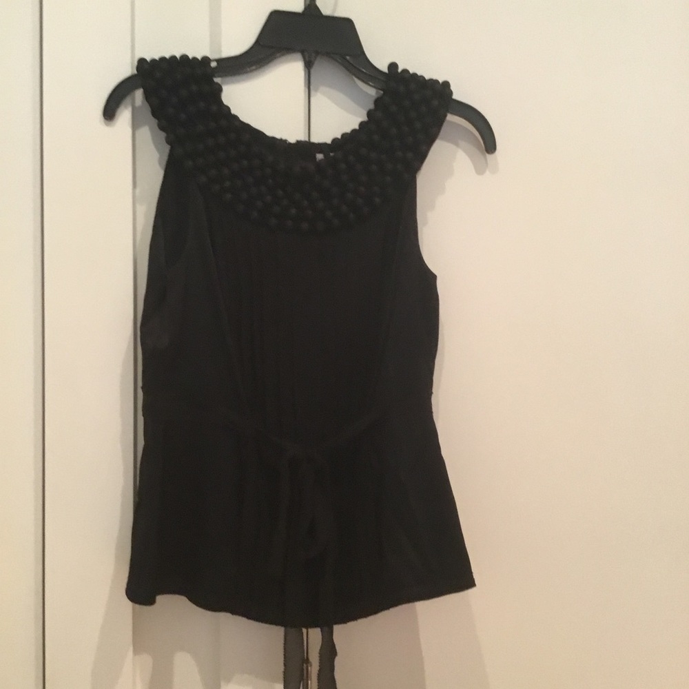 Leon Max silk dress blouse
